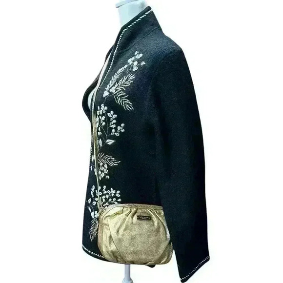 Kate Spade Gold Metallic Crossbody Purse - Picture 3 of 12